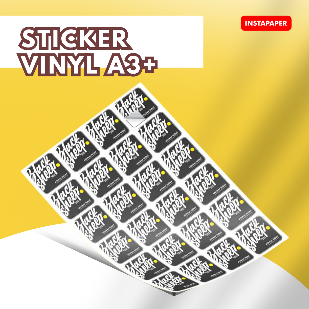 Sticker Vinyl A3+